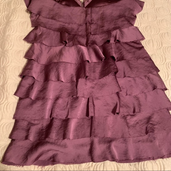 Bebe Mini Ruffle Dress Small - Picture 6 of 10
